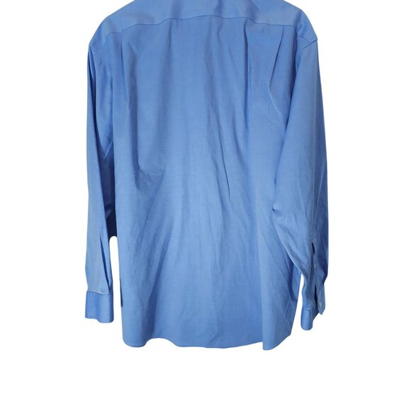 Jos. A. Bank Men's Classic-Fit Light Blue Dress Shirt, 17-34 Size - Picture 7 of 11